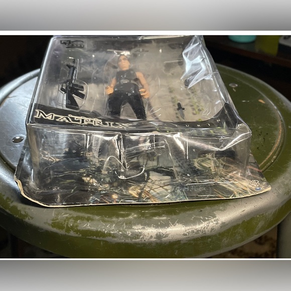 TRINITY The Matrix The Film 🎥 Action Figure 🍿1999 N2Toys 90s Film  Warner Bros - Picture 3 of 11